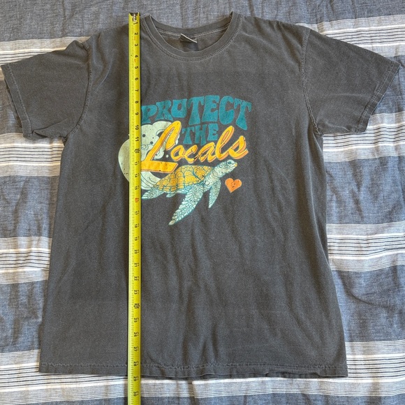 Comfort Colors Protect the Locals Gray Graphic T-Shirt - Picture 6 of 7